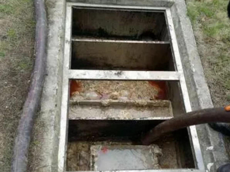钦南隔油池清理